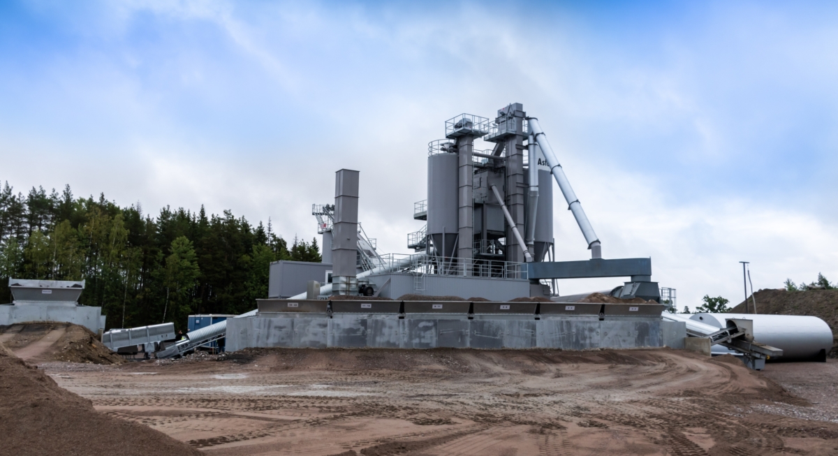 Nytt asfaltverk ska ge Infrea fortsatt organisk tillväxt
